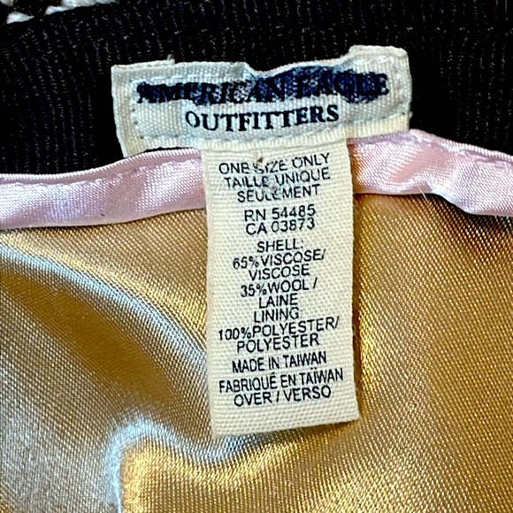 American Eagle Outfitters Wool Bucket Hat Brown Herringbone - Picture 5 of 11